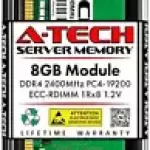 8GB RAM Replacement for Micron MTA9ASF1G72PZ-2G3B1 | DDR4 2400Mhz PC4-19200 1Rx8