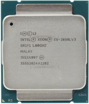 E5-2650L v3 Intel Xeon E5-2650Lv3 12 Core 1.80GHz 9.60GT/s QPI 30MB CPU
