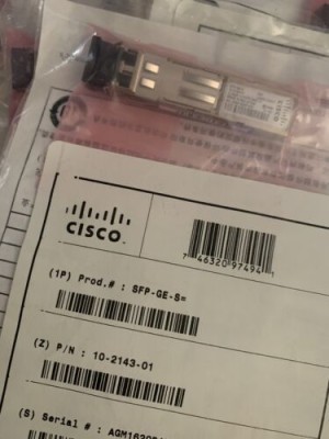 NEW Cisco SFP-GE-S Duplex SFP 10-2143-01 Transceiver Module Sealed