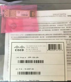 New Sealed Cisco SFP-10G-LR 10GBASE-LR SFP Plug-in Transceiver Module