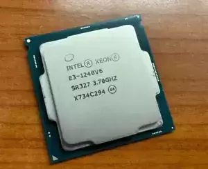 Intel  Xeon E3-1240 V6 3.70GHz 4-Core 8MB LGA1151 Server CPU Processor SR327 72W