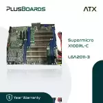 Supermicro X10DRL-C C612 ATX 12x10" Motherboard LSI SAS3 PCIEx16 Dual CPU & HS