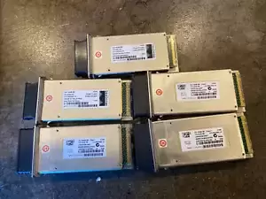 Lot 5 Cisco Systems X2-10GB-SR 10-2205-03 Network 10-Gigabit Transceiver Module