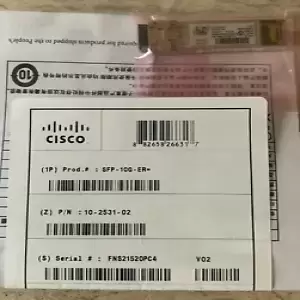 New Cisco SFP-10G-ER Genuine BEWARE CHINESE COUNTERFEITS ON EBAY!  1-YR WARRANTY