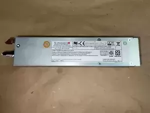SuperMicro PWS-206B-1R 200W Redundant 1U Battery Backup Server Power Supply