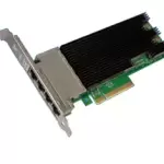 Intel Ethernet Converged Server Adapter X710-T4 Networking Cards