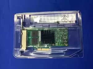 New Bulk Intel I350T4V2BLK 1GbE Ethernet Server Adapter I350-T4V2 with Hologram