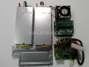 DELL DUAL HOT SWAP POWER SUPPLY 495W & DISTRIBUTION BOARD POWEREDGE SERVER R520