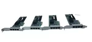 LOT OF 4 DELL PRO/1000 VT QUAD PORT GBE NETWORK SERVER ADAPTER 0H092P /YT674 T7