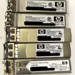 Lot of 5 Mixed HP SFP Transceiver Module 1G/4G/8G