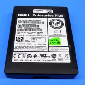 Dell Enterpise Plus Samsung SSD 1.92TB SAS 12Gbps MZ-ILS1T9B PM1633a Y4TH9