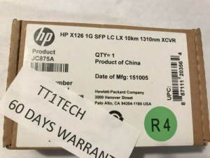 Brand New Genuine HP JC875A X126 1G SFP LC LX 10km 1310nm XCVR Transceiver 12pc