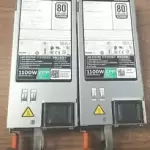 LOT of (2) Dell 1100W EPP Power Supply for PowerEdge ? 80+ Platinum Y26KX, NWN3V