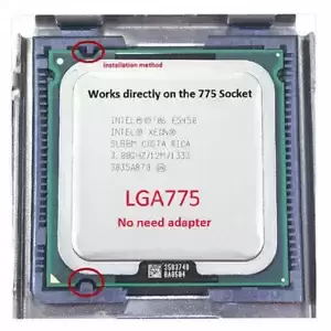 Intel Xeon E5450 quad-core LGA 775 3.Ghz SLBBM CPU processor