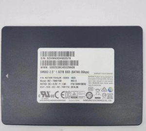 Samsung SSD 1.92TB SM863 MZ-7KM1T90 Solid State Drive MZ7KM1T9HAJM-00005 2.5"