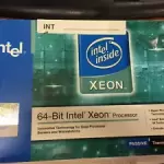 Intel 64-bit Intel Xeon Processor 2.8GHz 1.4v max core volt Duel Processing *10