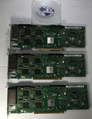 DELL 0YR352 0W670G POWEREDGE R900 PCIE QUAD PORT SERVER CARD MIX LOT OF 3