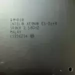 Matched Pair Intel SR0KR Xeon E5-2640 2.5GHz 6-Core 15MB Cache LGA2011 Processor