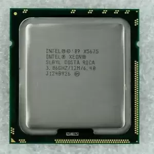 Intel Xeon X5675 SLBYL 3.06GHZ 12MB 6.4GT/s LGA 1366 Six-Core CPU Processors