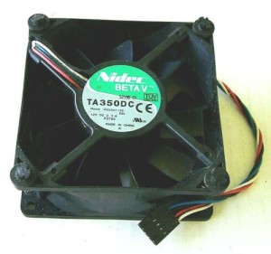 Dell XPS 600 G4 Gen 4 Nidec BETAV TA350DC Computer Cooling Fan in Good Condition