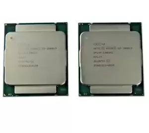 Matched Pair Intel Xeon E5-2680 v3 2.5GHz 30MB 12-Core 120W LGA2011-3 SR1XP