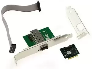 M2 M.2 Ngff E A Key SFP Fibre Gigabit Lan Ethernet 1000Mbps - Intel WGI210AS