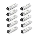 10Pack 10GBase-LR SFP+ Transceiver, 10G LC Single Mode Module for Cisco SFP-1...