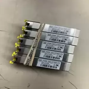Lot of 10 HPE JD089B ABCU-5740RZZ-HP8 X120 1G RJ45 Transceivers