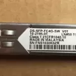 Cisco DS-SFP-FC4G-SW 4-Gbps Small Form-Factor Fibre Channel Dual LC Connector