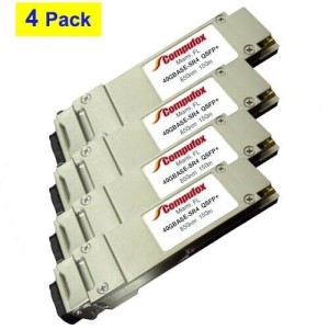 4PK - Compatible QSFP-40G-SR4 QSFP+ (MMF, 850nm, 150m) for Cisco N3K-C3132Q-V