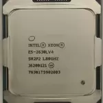 INTEL XEON E5-2630L V4 CPU PROCESSOR 10 CORE 1.80GHZ 25MB L3 CACHE 55W SR2P2