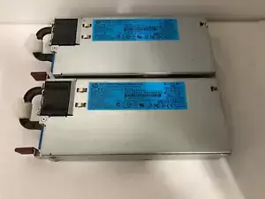 Lot Of 2 HP 460W Server Power Supply HSTNS-PR28 643931-001 643954-301
