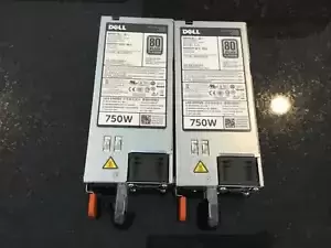 Dell |D750E-S1 750W Power Supply for Poweredge | Dell P/N: 09PXCV | LOT OF 2