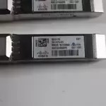 Lot Of 4 Cisco w/ Green Hologram GLC-TE 1000BASE-T Copper SFP Transceiver Module