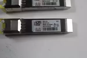 Lot Of 4 Cisco w/ Green Hologram GLC-TE 1000BASE-T Copper SFP Transceiver Module