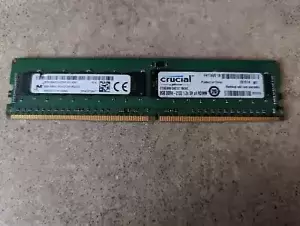 MICRON 8GB MTA18ASF1G72PZ-2G1A2KI DDR4 2133MHZ 288PIN DIMM SERVER RAM   I7-2(11)