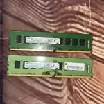 LOT OF 2 SAMSUNG 8GB M378A1G43DB0-CPB  PC4-2133P DESKTOP RAM