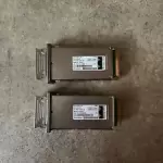 Lot of 2 Genuine Cisco X2-10GB-LX4 10-2154-03 Plug-In Transceiver Module F4-2(4)