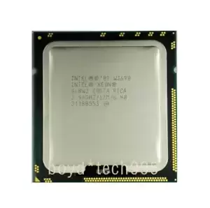 Intel Xeon W3690 3.46 GHz Six Core LGA 1366 6.4 GT/s 130 W 12M CPU Processor