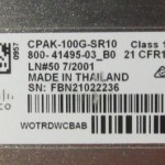 Cisco CPAK-100G-SR10 100GBASE Fiber Transceiver Module