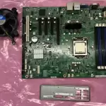 Intel S1200BTL Server Motherboard Xeon E3-1230V2 PBA E98681-352 Fan I/O Plate