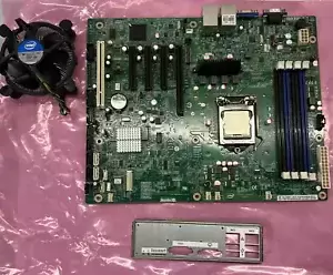 Intel S1200BTL Server Motherboard Xeon E3-1230V2 PBA E98681-352 Fan I/O Plate