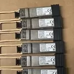 LOT OF 7, Finisar FTL410QE2C QSFP-40G-SR4 850nm 150m Optical Transceiver Module