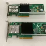 Lot (2) Silicom PE210G2SPI9-XR Dual Port  10 Gigabit Ethernet Server Adapter