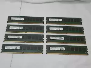 8x8GB Micron MTA18ASF1G72PDZ-2G1A1HK, 2Rx8, PC4-2133P, DDR4 2133MHz Server Ram