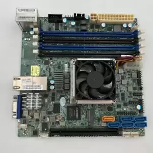 For Supermicro X10SDV-4C-TLN2F Server Motherboard 6 *SATA3 Mini-ITX Mainboard