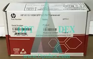HPE X110 100M SFP LC FX Transceiver - JD102B