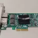 Intel LAN Card D33682 Dual Port Server Adapter w/ High Profile Bracket