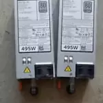 Dell 80 Plus Platinum 495W Server Power Supply Lot Of 2