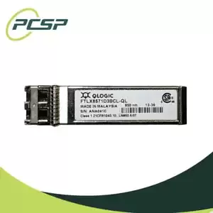 Lot of 25 Qlogic 10G SR/SW SFP+ Transceiver Module 850nm FTLX8571D3BCL-QL